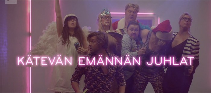 Kätevän emännän juhlat poster
