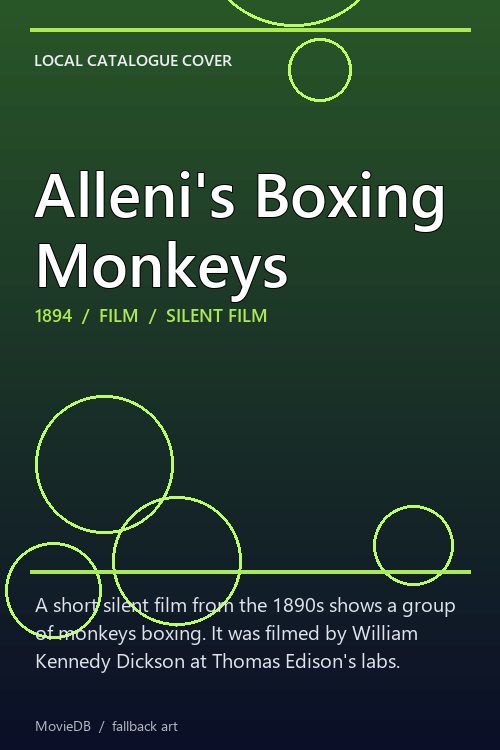 Alleni's Boxing Monkeys poster
