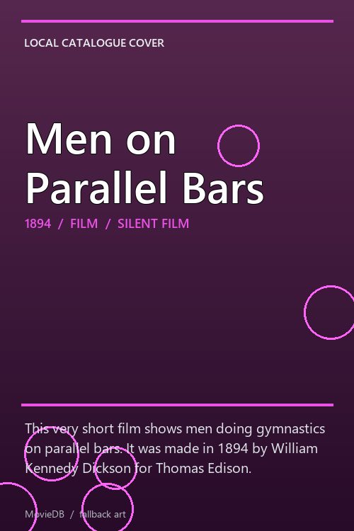 Men on Parallel Bars poster