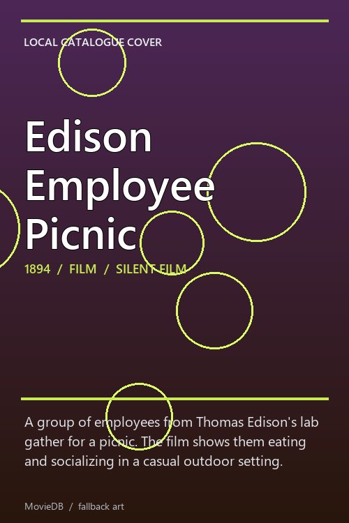 Edison Employee Picnic poster