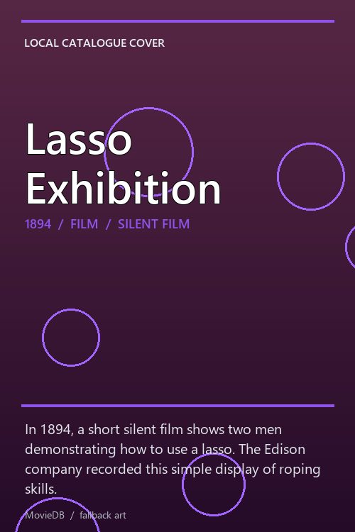 Lasso Exhibition poster