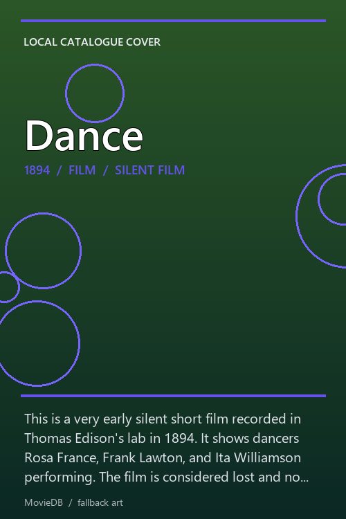 Dance poster
