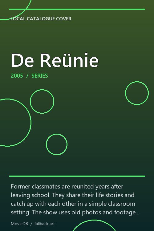 De Reünie poster