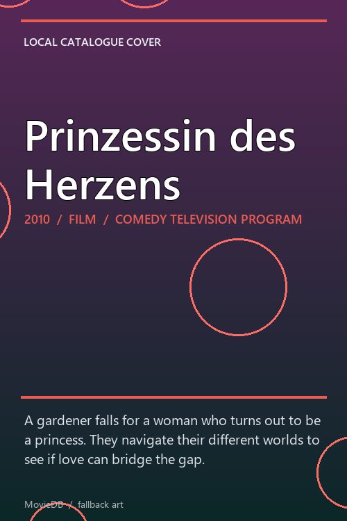 Prinzessin des Herzens poster