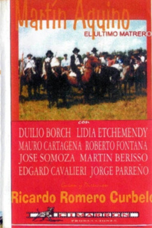Martín Aquino, The Last Outlaw poster