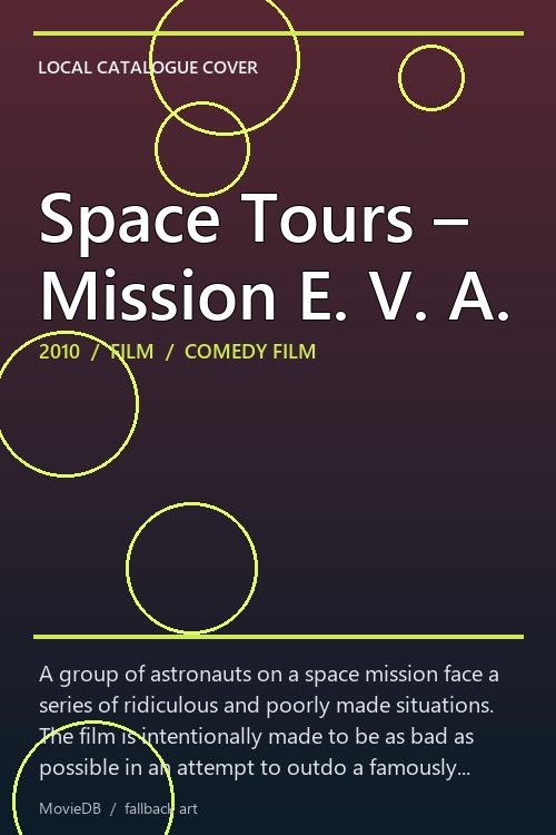 Space Tours – Mission E. V. A. poster