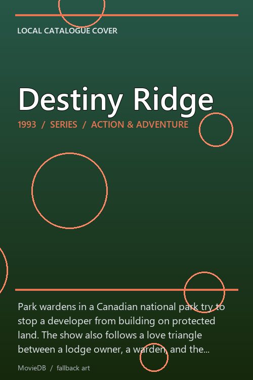 Destiny Ridge poster