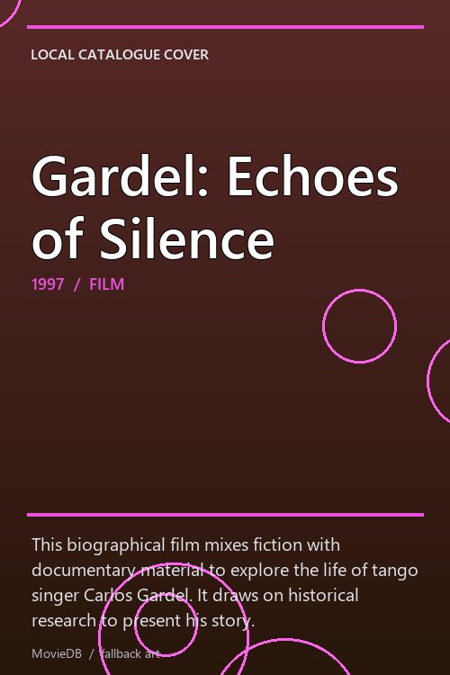 Gardel: Echoes of Silence poster