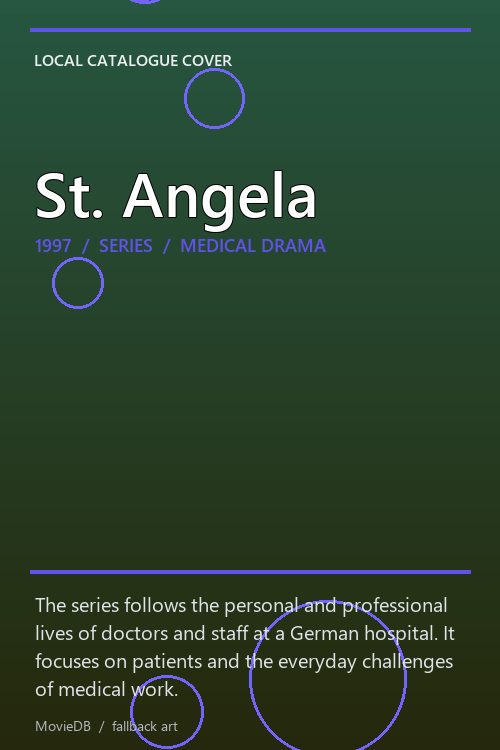 St. Angela poster