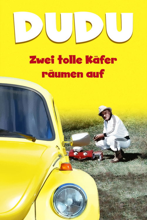 Two great beetles clean up poster