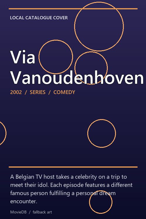 Via Vanoudenhoven poster