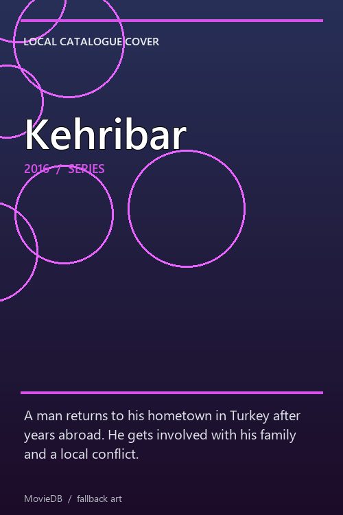 Kehribar poster