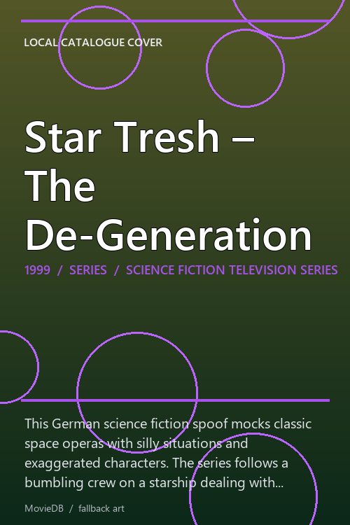 Star Tresh – The De-Generation poster