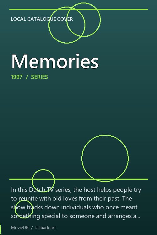 Memories poster