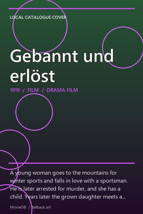 Gebannt und erlöst poster