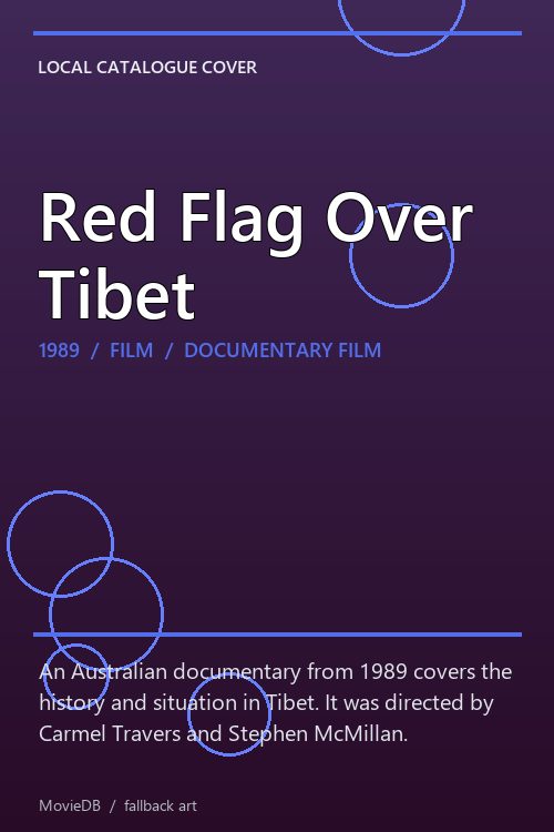 Red Flag Over Tibet poster