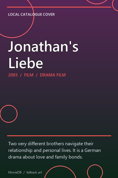 Jonathan's Liebe poster