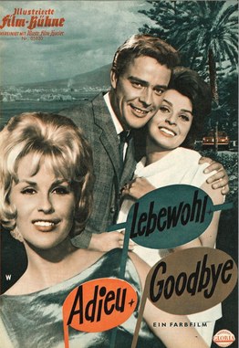 Adieu, Lebewohl, Goodbye poster