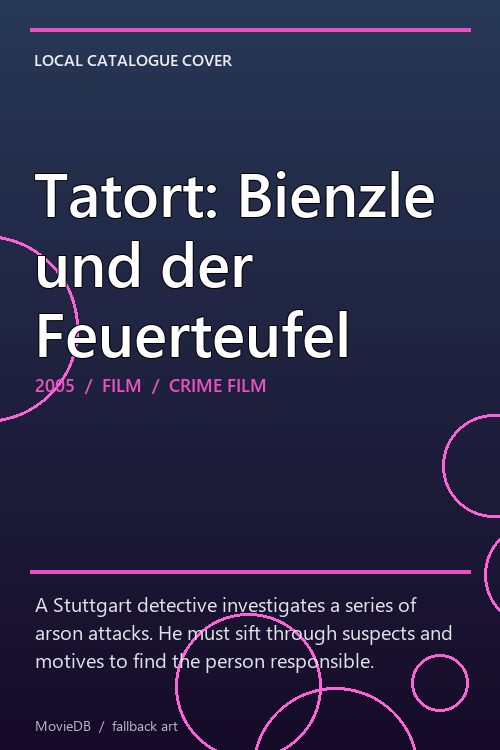 Tatort: Bienzle und der Feuerteufel poster