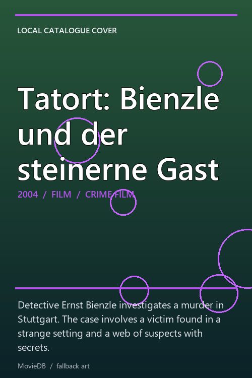 Tatort: Bienzle und der steinerne Gast poster