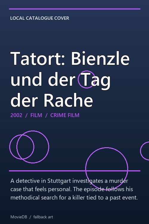 Tatort: Bienzle und der Tag der Rache poster