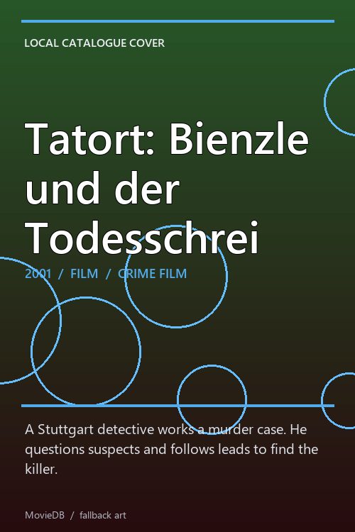 Tatort: Bienzle und der Todesschrei poster