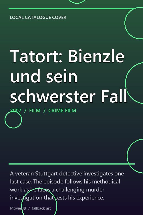 Tatort: Bienzle und sein schwerster Fall poster