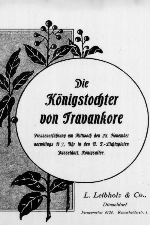 The King's Daughter of Travancore poster