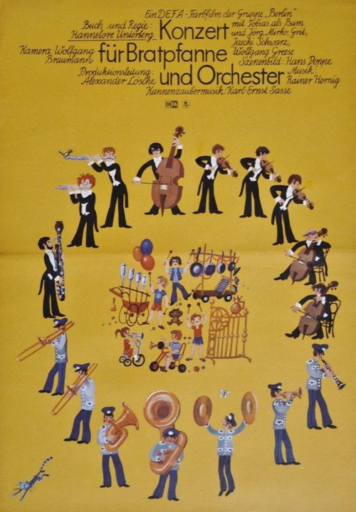 Konzert für Bratpfanne und Orchester poster