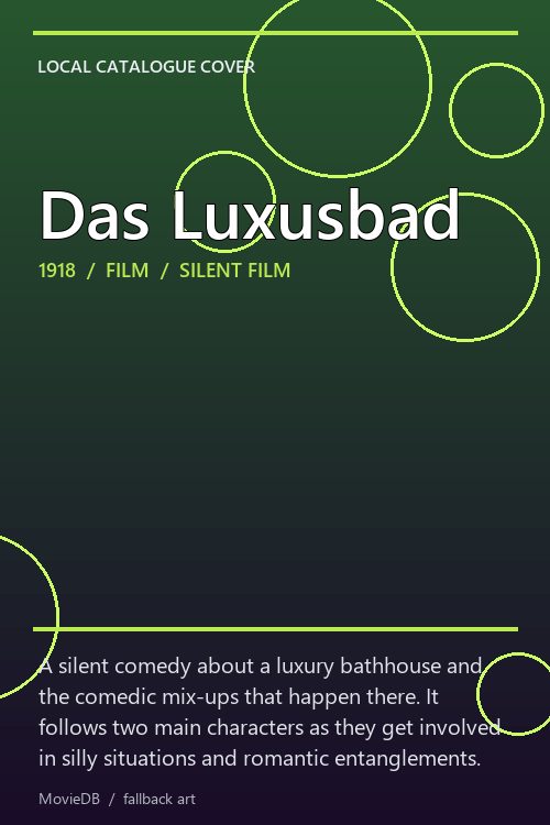 Das Luxusbad poster