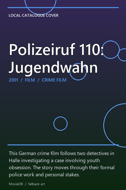 Polizeiruf 110: Jugendwahn poster