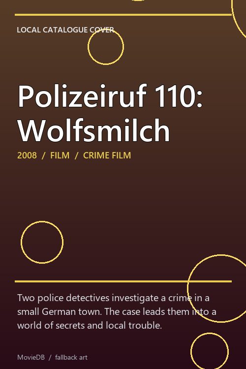 Polizeiruf 110: Wolfsmilch poster