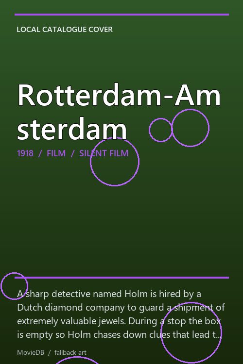 Rotterdam-Amsterdam poster