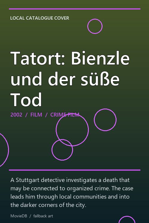 Tatort: Bienzle und der süße Tod poster