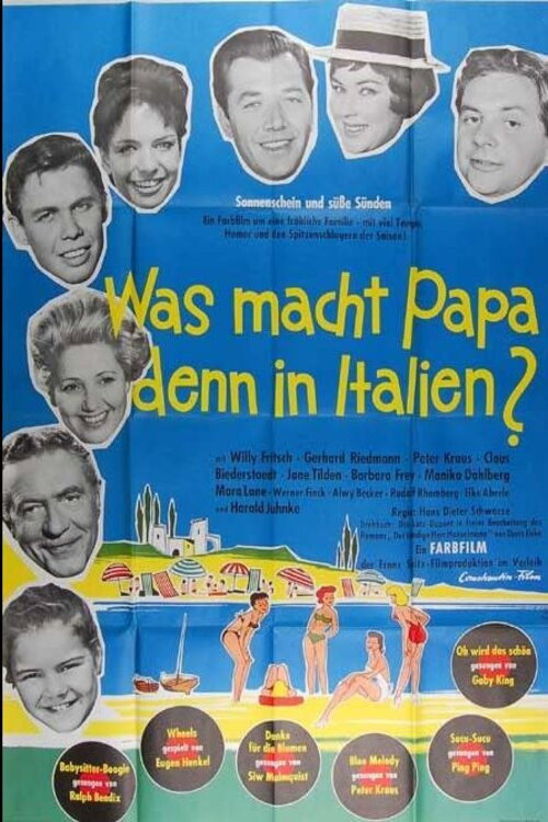 What Is Father Doing in Italy? poster