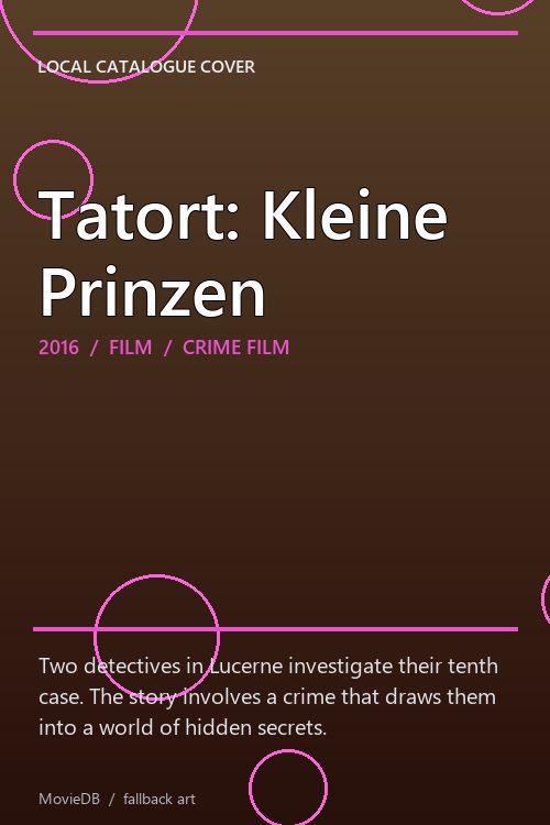 Tatort: Kleine Prinzen poster