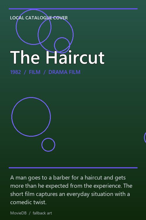 The Haircut poster