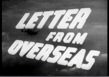 Letter from Overseas poster
