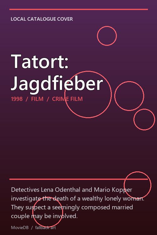 Tatort: Jagdfieber poster