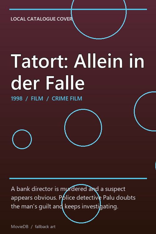 Tatort: Allein in der Falle poster