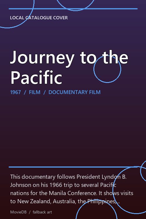 Journey to the Pacific poster