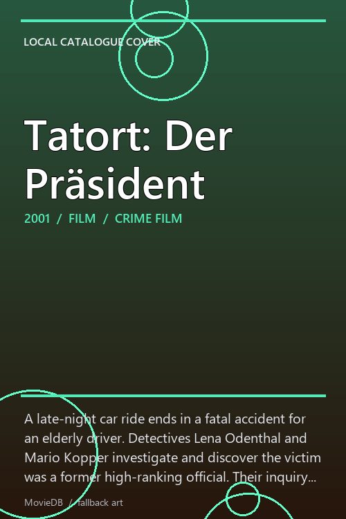 Tatort: Der Präsident poster
