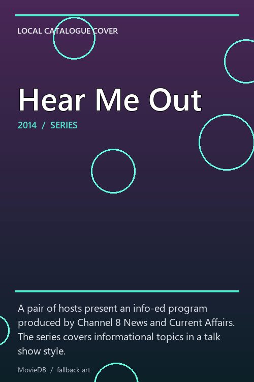 Hear Me Out poster