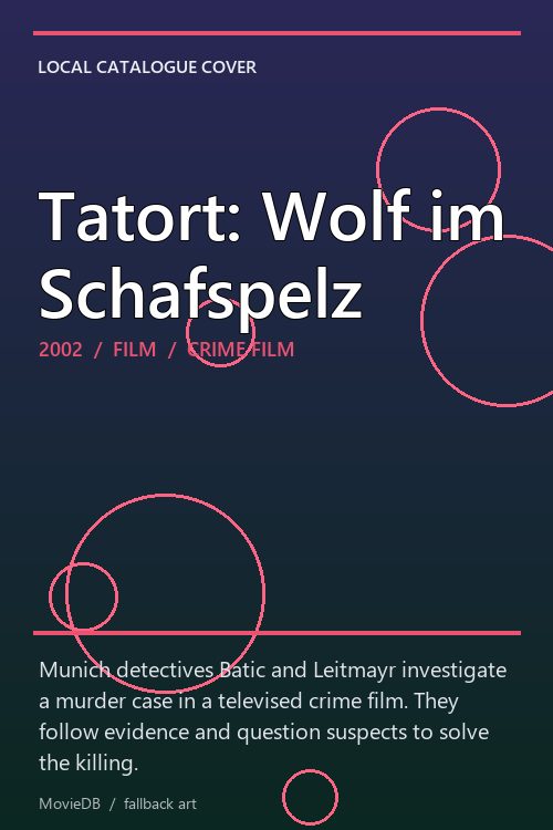 Tatort: Wolf im Schafspelz poster