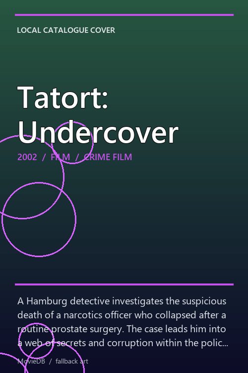 Tatort: Undercover poster