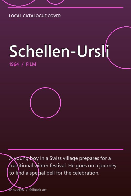 Schellen-Ursli poster