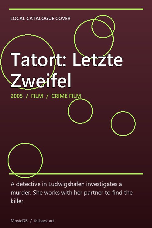 Tatort: Letzte Zweifel poster