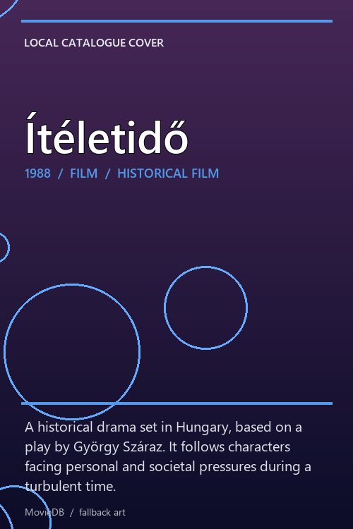 Ítéletidő poster