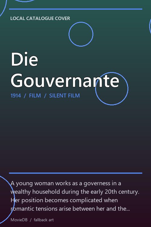 Die Gouvernante poster