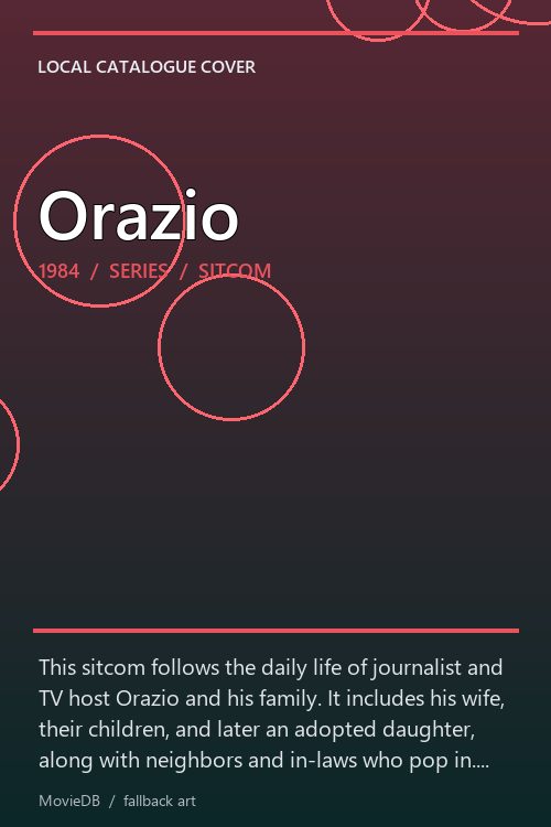 Orazio poster